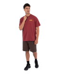 The Hurley Mens Fly T-Shirt in Cherry