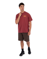 The Hurley Mens Fly T-Shirt in Cherry