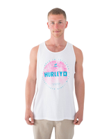 The Hurley Mens Palm World Vest in White