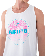 The Hurley Mens Palm World Vest in White