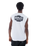 Organic Supply Muscle Vest in White