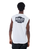 Organic Supply Muscle Vest in White