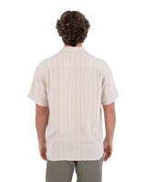 The Hurley Mens Oceanside Shirt in Bone