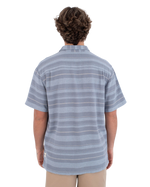 The Hurley Mens Oceanside Shirt in Worker Blue