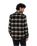 The Hurley Mens Portland Heavywight Flannel Shirt in Black