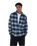 The Hurley Mens Portland Heavywight Flannel Shirt in Nightforce