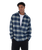 The Hurley Mens Portland Heavywight Flannel Shirt in Nightforce