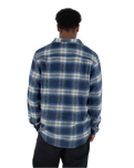 The Hurley Mens Portland Heavywight Flannel Shirt in Nightforce