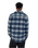 The Hurley Mens Portland Heavywight Flannel Shirt in Nightforce