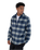 The Hurley Mens Portland Heavywight Flannel Shirt in Nightforce