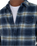 The Hurley Mens Portland Heavywight Flannel Shirt in Nightforce