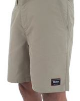 The Hurley Mens Supply Hybrid Walkshorts in Army