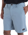 The Hurley Mens Supply Hybrid Walkshorts in Worker Blue