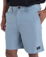 The Hurley Mens Supply Hybrid Walkshorts in Worker Blue