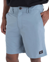 The Hurley Mens Supply Hybrid Walkshorts in Worker Blue