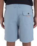 The Hurley Mens Supply Hybrid Walkshorts in Worker Blue