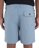 The Hurley Mens Supply Hybrid Walkshorts in Worker Blue