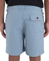 The Hurley Mens Supply Hybrid Walkshorts in Worker Blue