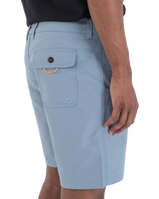 The Hurley Mens Supply Hybrid Walkshorts in Worker Blue