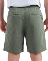 Phantom Flow Volley Shorts in Charcoal Fern
