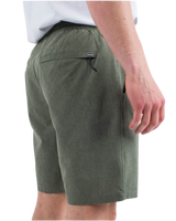 Phantom Flow Volley Shorts in Charcoal Fern