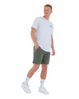 Phantom Flow Volley Shorts in Charcoal Fern