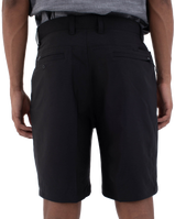 The Hurley Mens Phantom Heather Walkshorts in Black