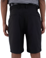The Hurley Mens Phantom Heather Walkshorts in Black