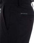 The Hurley Mens Phantom Heather Walkshorts in Black