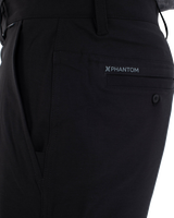The Hurley Mens Phantom Heather Walkshorts in Black