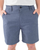 The Hurley Mens H2O Dri Coastal Walkshorts in Obsidian