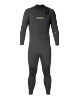 Comp 5/4mm Chest Zip Wetsuit in Black