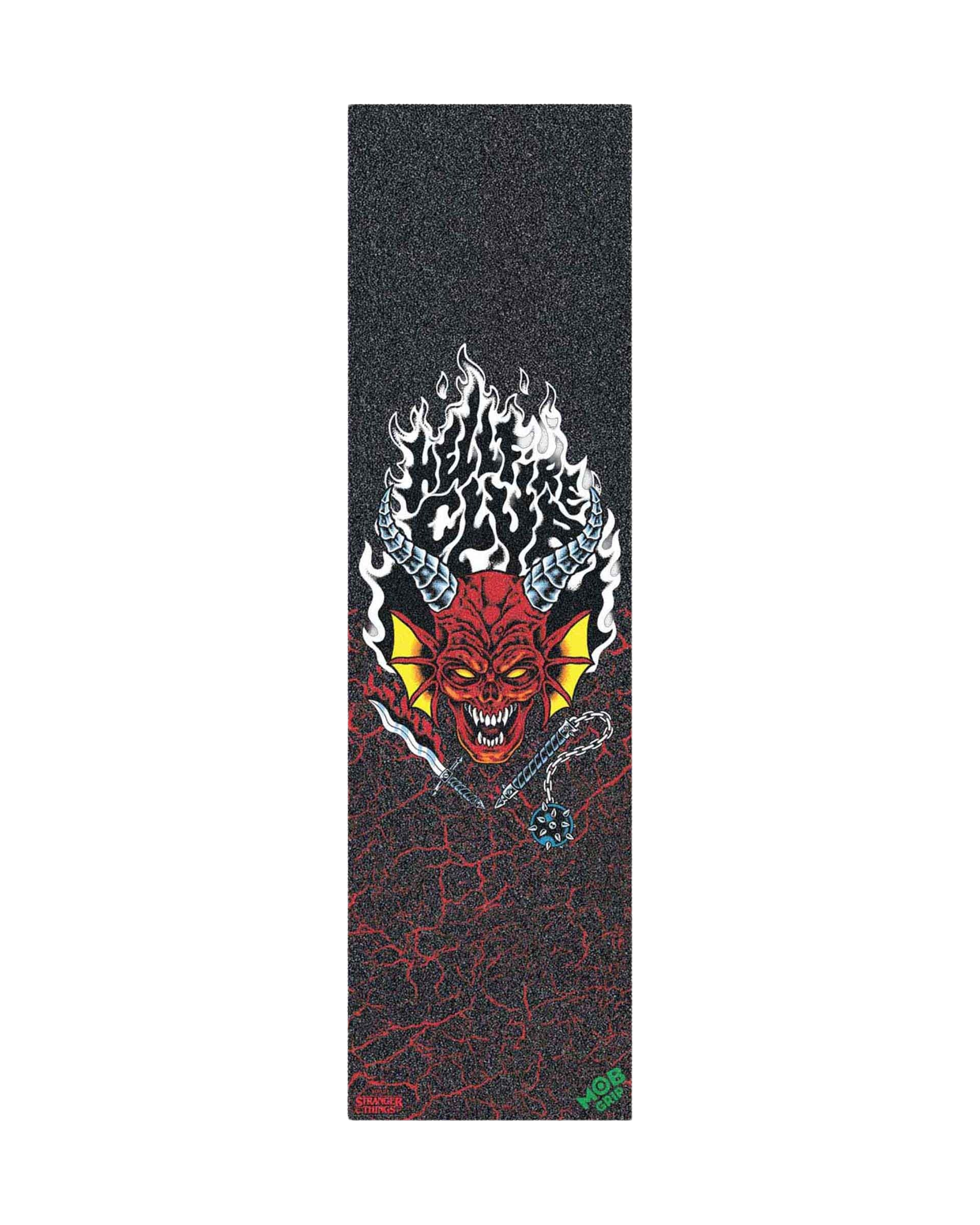 The MOB Grip Stranger Things Hellfire Club Graphic Griptape in Multi ...