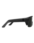 The Spy Monolith 5050 Sunglasses in Matte Black & Happy Grey Green Black Spectra Mirror
