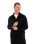 Built Twill Jacket in Black