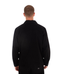 Built Twill Jacket in Black