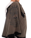 Built Twill Jacket in Black