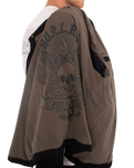 Built Twill Jacket in Black