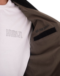 Built Twill Jacket in Black