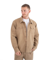 The Hurley Mens Craft Jacket in Dark Khaki