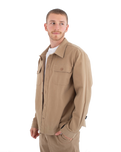 The Hurley Mens Craft Jacket in Dark Khaki
