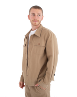 The Hurley Mens Craft Jacket in Dark Khaki