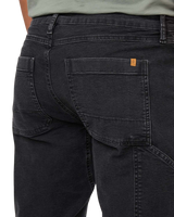 The Duer Ltd Mens Stretch Canvas Utility Trousers in Black