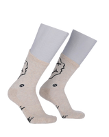 The Hurley Mens Smile Socks in Plains