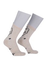 The Hurley Mens Smile Socks in Plains