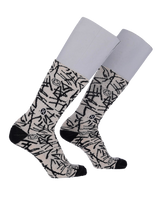 The Hurley Mens Art Socks in Plains
