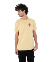 The Hurley Mens Dancer T-Shirt in Hazelnut