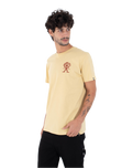 The Hurley Mens Dancer T-Shirt in Hazelnut
