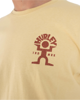 The Hurley Mens Dancer T-Shirt in Hazelnut