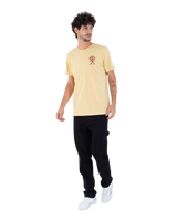 The Hurley Mens Dancer T-Shirt in Hazelnut